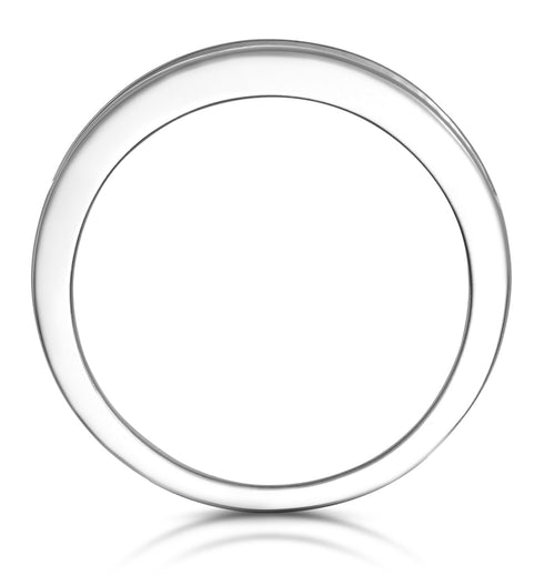Eleri Matching Wedding Band 0.50ct H/Si Diamond in 18K White Gold